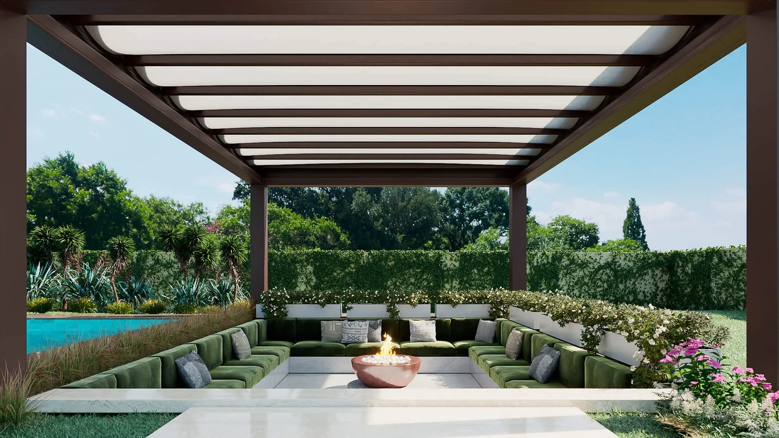 Quais os principais tipos de cobertura para área gourmet?