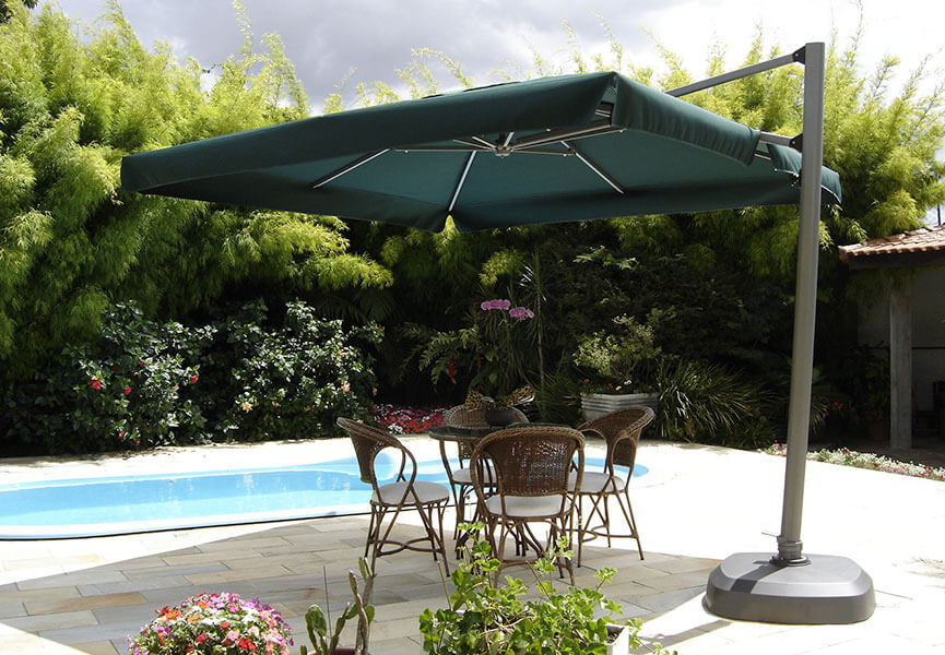 Ombrelone de Alumínio Lateral